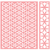Kaleidoscope Cuttlebug / Folders de Grabado de Kaleidoscopio Folders de Grabado Cricut