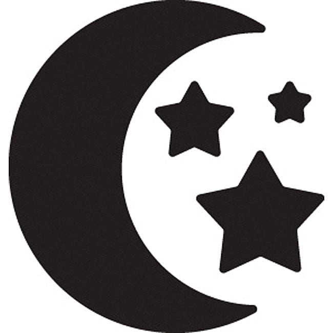 Moon &amp; Stars Punch / Perforadora de Luna y Estrellas Descontinuado Ek Success