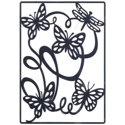 Butterfly Stencil / Plantilla de Mariposa Esténciles / Plantillas Lin &amp; Lene Design