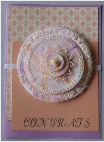 Nestabilities Enhancing Elements Dies Gold Rounds 1 / Placas Decorativas Marco Adornado Descontinuado Spellbinders