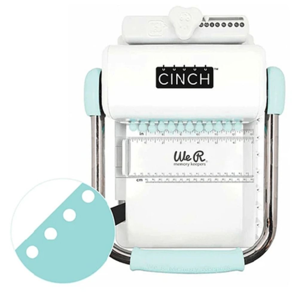 The Cinch / Engargoladora Turquesa Máquinas We R Memory Keepers
