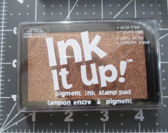 Metallic Copper Ink It Up / Cojín de Tinta para Sellos Cobre Metálico Descontinuado Darice