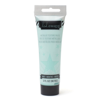 Mint Metallic Texture Paste / Pasta Metálica para Modelar Color Menta Descontinuado Heidi Swapp