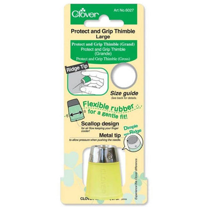 Protect &amp; Grip Thimble Large / Dedal de Proteccion y Sujeción Costura Clover