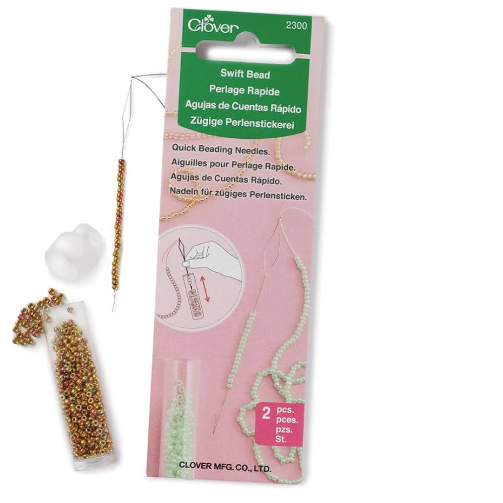 Quick Beading Needle / Aguja para Ensartar Cuentas Costura Clover