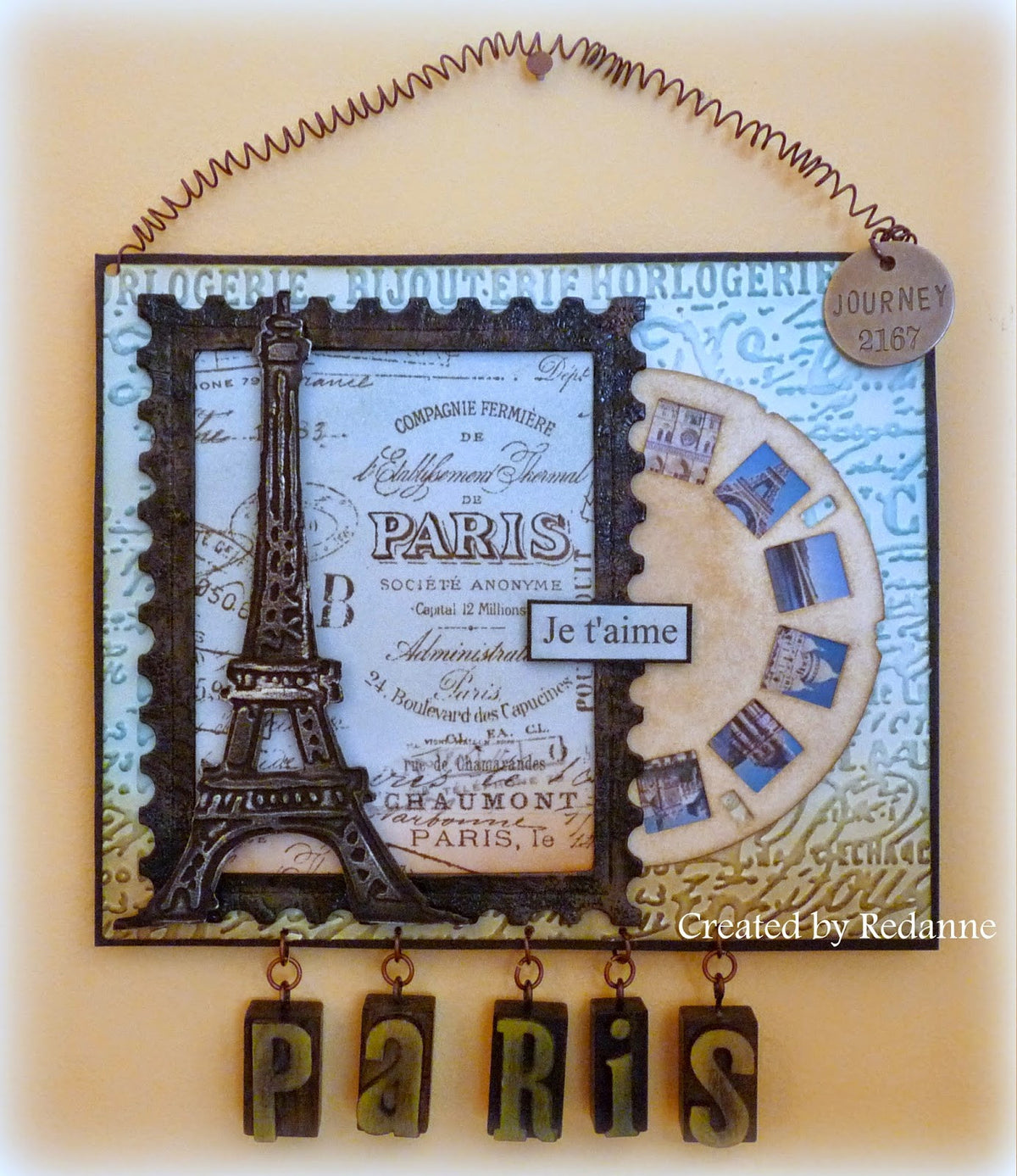 Tim Holtz Eiffel Tower &amp; French Script / 2 Folders de Grabado Torre Eiffel y Letras Descontinuado Tim Holtz