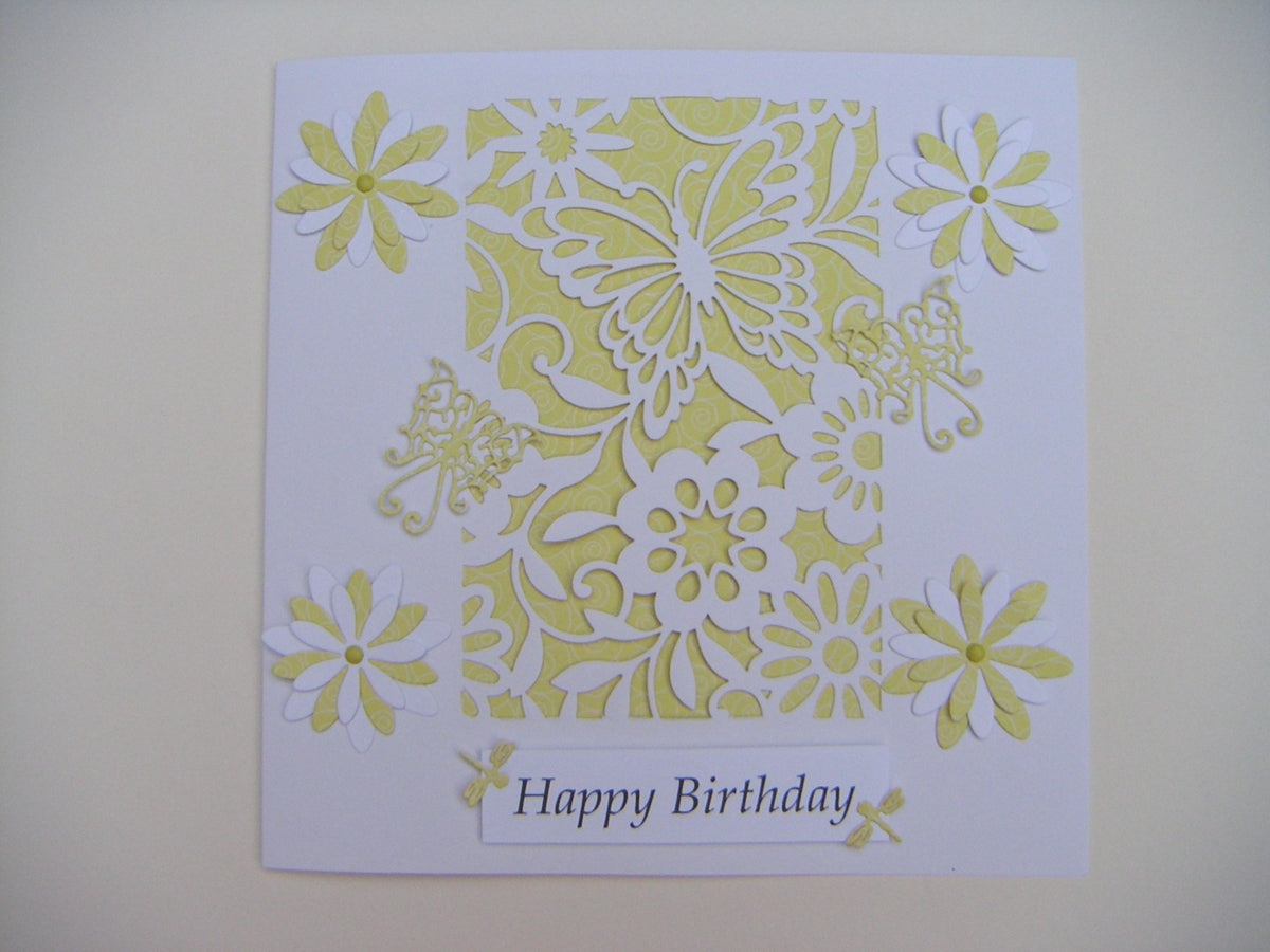 Shapeabilities Expandable Pattern Dies Butterfly Magic / Suajes de Corte Fondo de Mariposas Descontinuado Spellbinders
