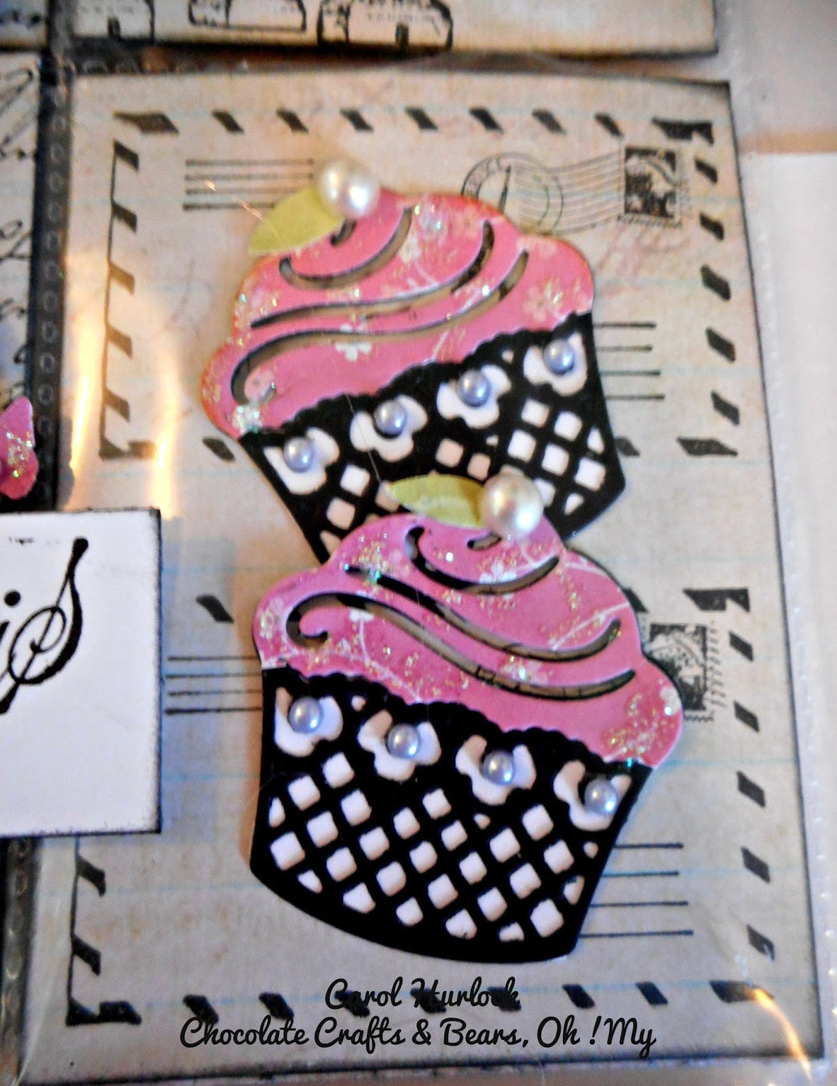 Cupcake Die / Suaje de Cupcake Descontinuado Cottage Cutz