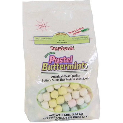 Pastel Buttermints / Dulces de Menta de Colores Descontinuado Party Sweets