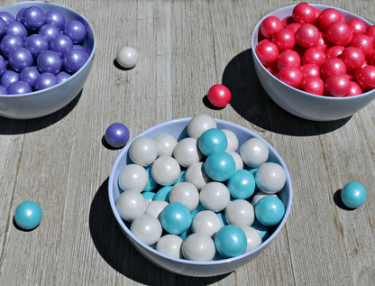 Powder Blue Gumballs Celebration / Goma de Mascar Azul Metálico Descontinuado Sweet Works