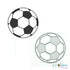 Suaje de Balón de Fútbol Dados de Corte / Suajes / Troqueles Hobbees