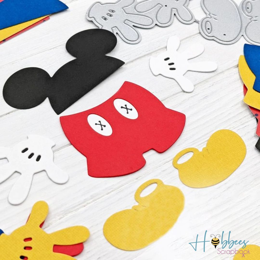 Suaje de Mickey Mouse Dados de Corte / Suajes / Troqueles Hobbees