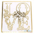 Suaje de Frase Love con Flores Dados de Corte / Suajes / Troqueles Hobbees