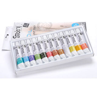 Studio 71 Dual 12 Tube Oil Set / Set de 12 Tubos de Óleo Descontinuado Darice