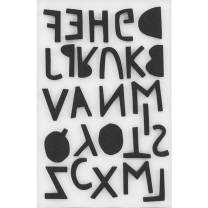 Tim Holtz Foam Craft Stamps / Sellos de Letras Descontinuado Tim Holtz