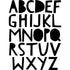 Tim Holtz Foam Craft Stamps / Sellos de Letras Descontinuado Tim Holtz