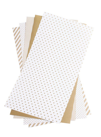 Shape´N Tape Decorative Gold Adhesive Sheets / Hojas Adhesivas Tipo Washi Dorado Papel LifeStyle Crafts