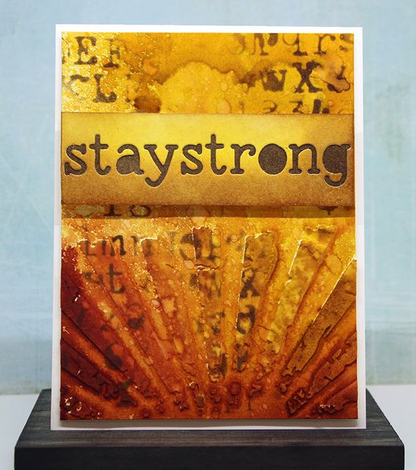 Tim Holtz -Distress Stain Fossilized Amber / Tinta Ámbar Descontinuado Ranger