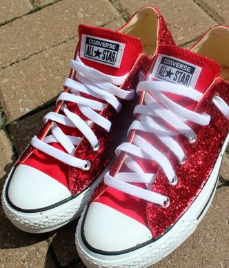 Resplendent Red Glitter Shimmer Spray / Spray de Decoración Rojo Brillante Descontinuado Krylon
