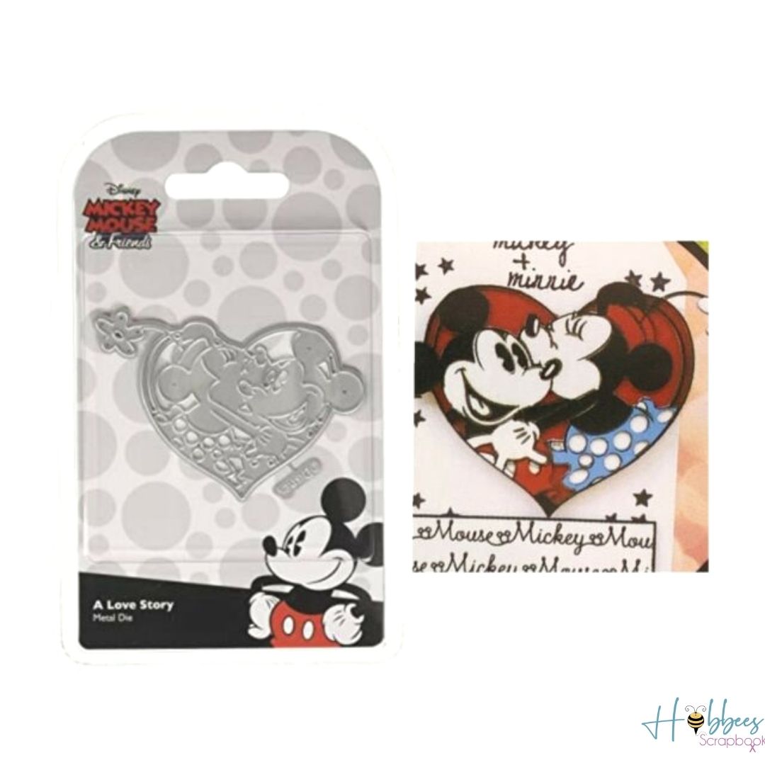 A Love Story  Mickey and Minne / Suaje de Corte Historia de Amor Mickey y Minne Dados de Corte / Suajes / Troqueles Disney