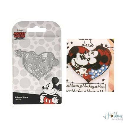 A Love Story  Mickey and Minne / Suaje de Corte Historia de Amor Mickey y Minne Dados de Corte / Suajes / Troqueles Disney