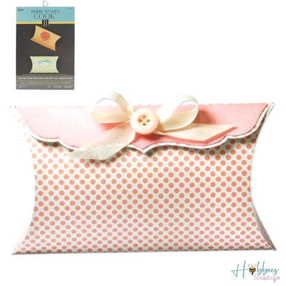 Bigz Fancy Pillow Box / Suaje de Corte de Caja de Almohada Descontinuado Sizzix