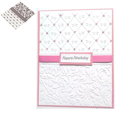 Folder de Grabado Flores y Mariposas Folders de Grabado Hobbees