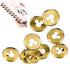 Mini Discos Dorados de Mickey para Agendas Planificadoras Discos para Planners Hobbees