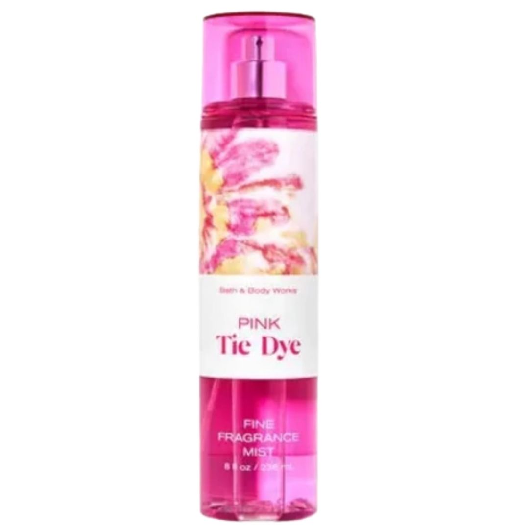 Pink Tie Dye Fine Fragance Mist / Loción Perfume Beauty Bath &amp; Body Works