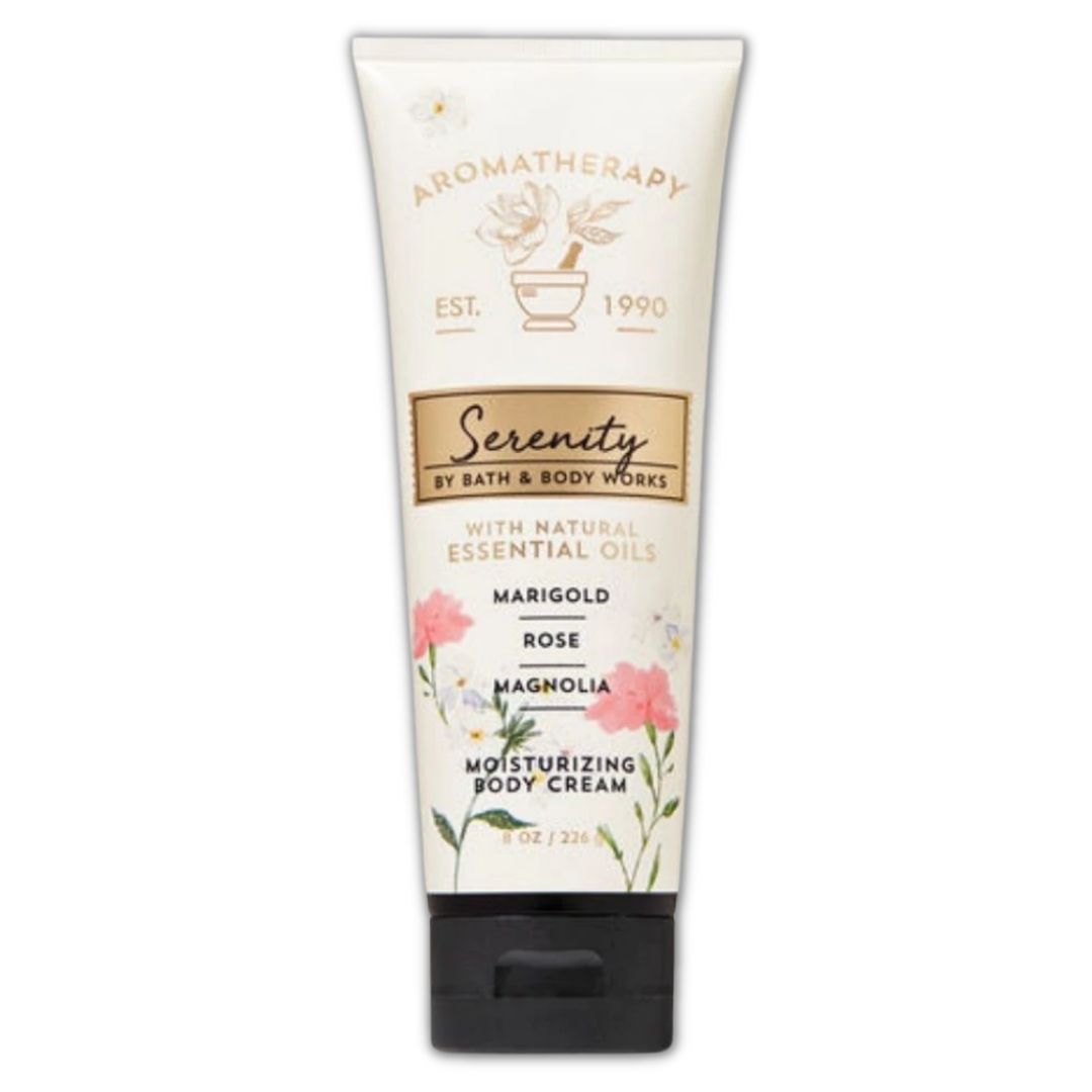 Marigold Rose Magnolia Aromatherapy Body Cream / Crema Humectante Corporal Beauty Bath &amp; Body Works