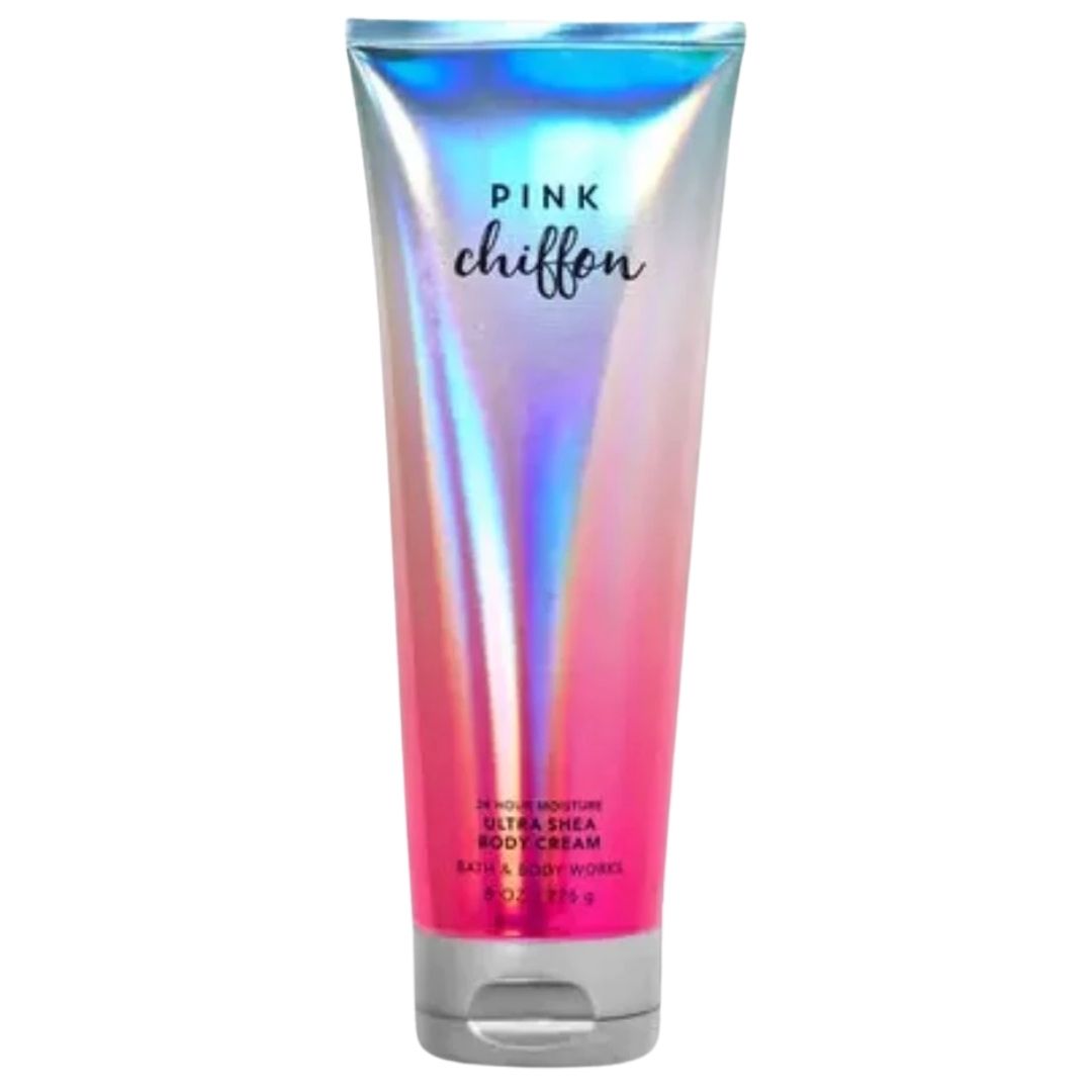 Pink Chiffon Shea Body Cream / Crema Humectante Corporal Beauty Bath &amp; Body Works