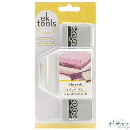 Scroll &amp; Hearts Edge Punch / Perforadora de Corazones y Ondas Perforadoras Ek Success