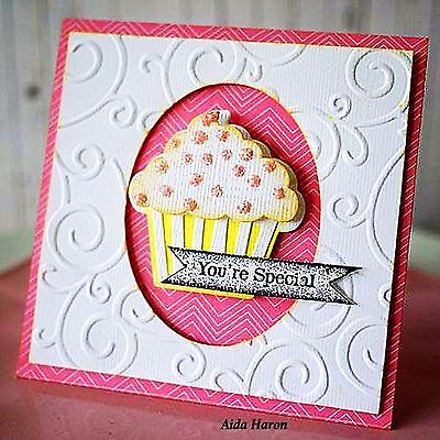 Swirls Embossing Folders / Folder de Grabado Remolinos Descontinuado Sizzix