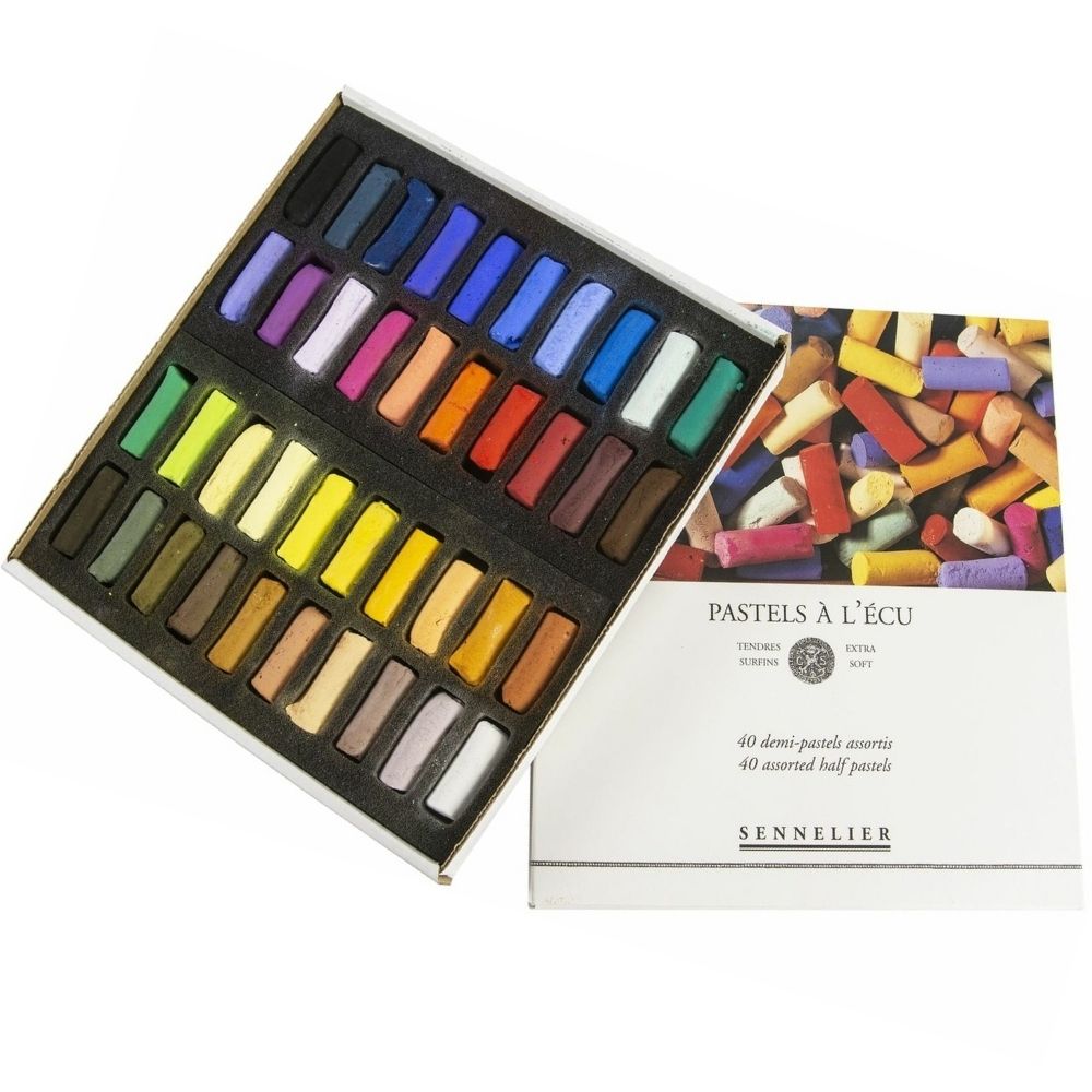 Sennelier Soft Pastels / 40 Pasteles de Colores Pastel Sennelier