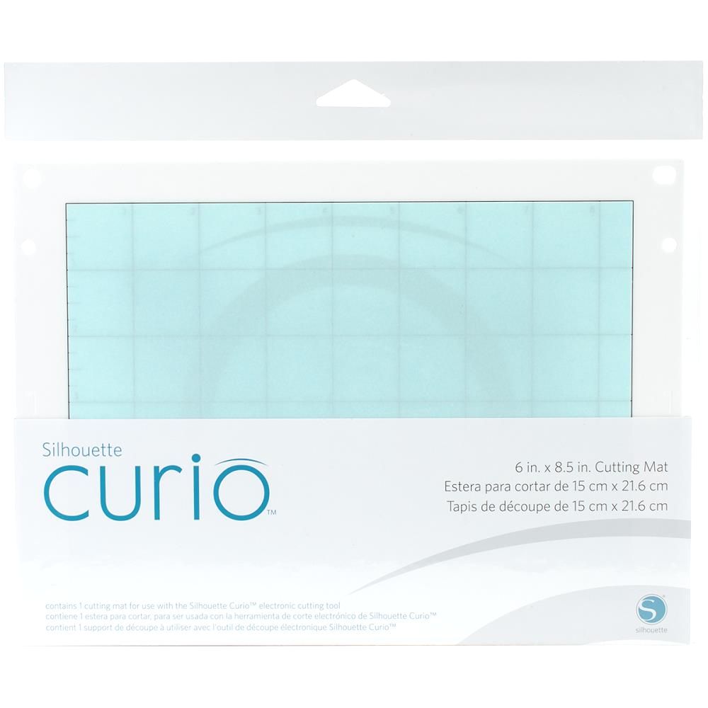 Curio Cutting Mat 6" x 8.5" / Tapete de Corte para Silhouette Curio Mats para Plotters Silhouette