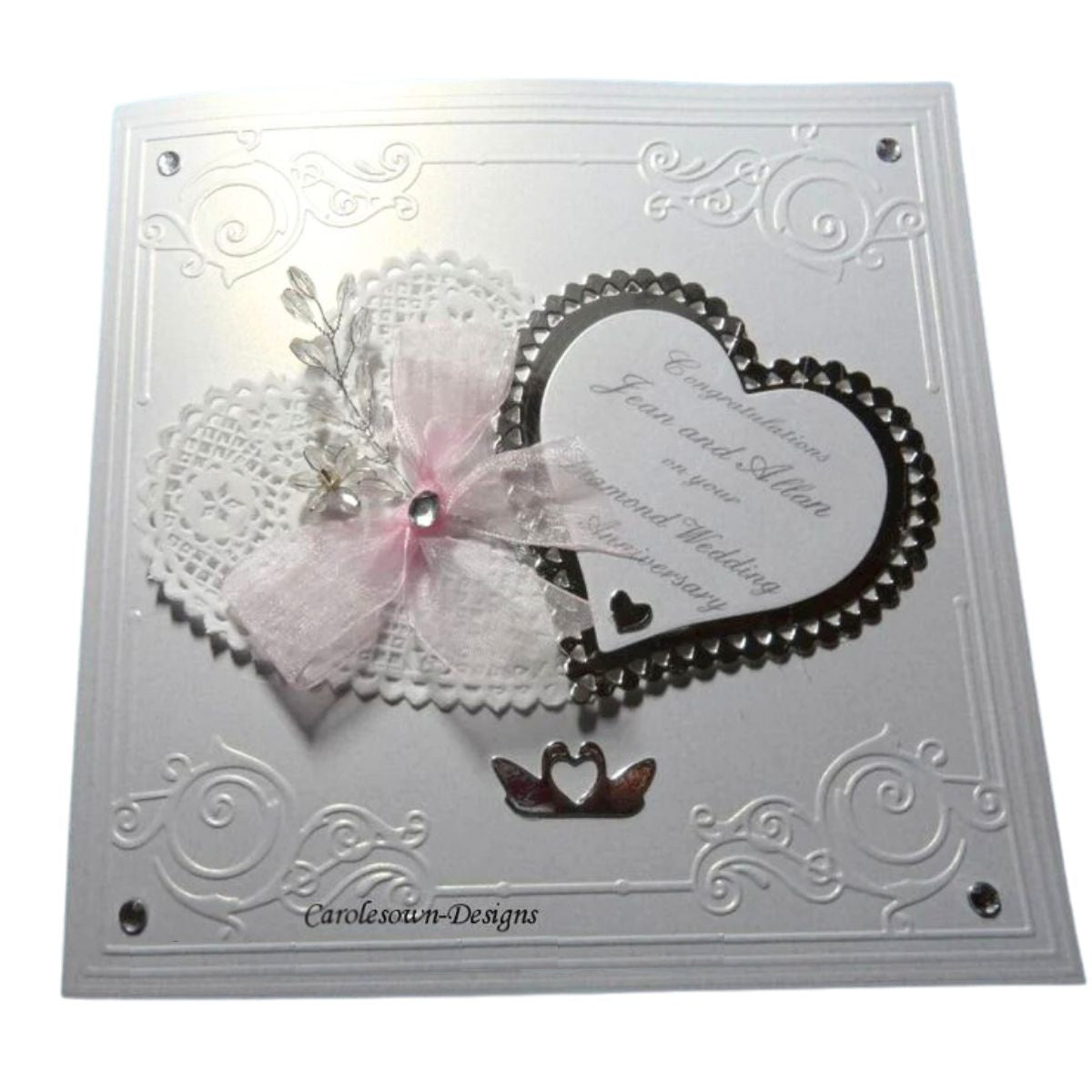 Embossalicious Regency Frame 8" x 8" / Folder de Grabado Grande Marco Decorado Folders de Grabado Crafter&