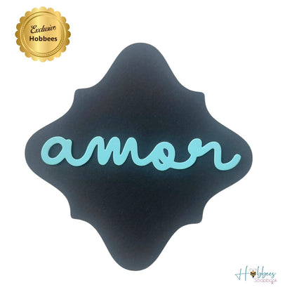 Suaje Palabra "Amor" Dados de Corte / Suajes / Troqueles Hobbees