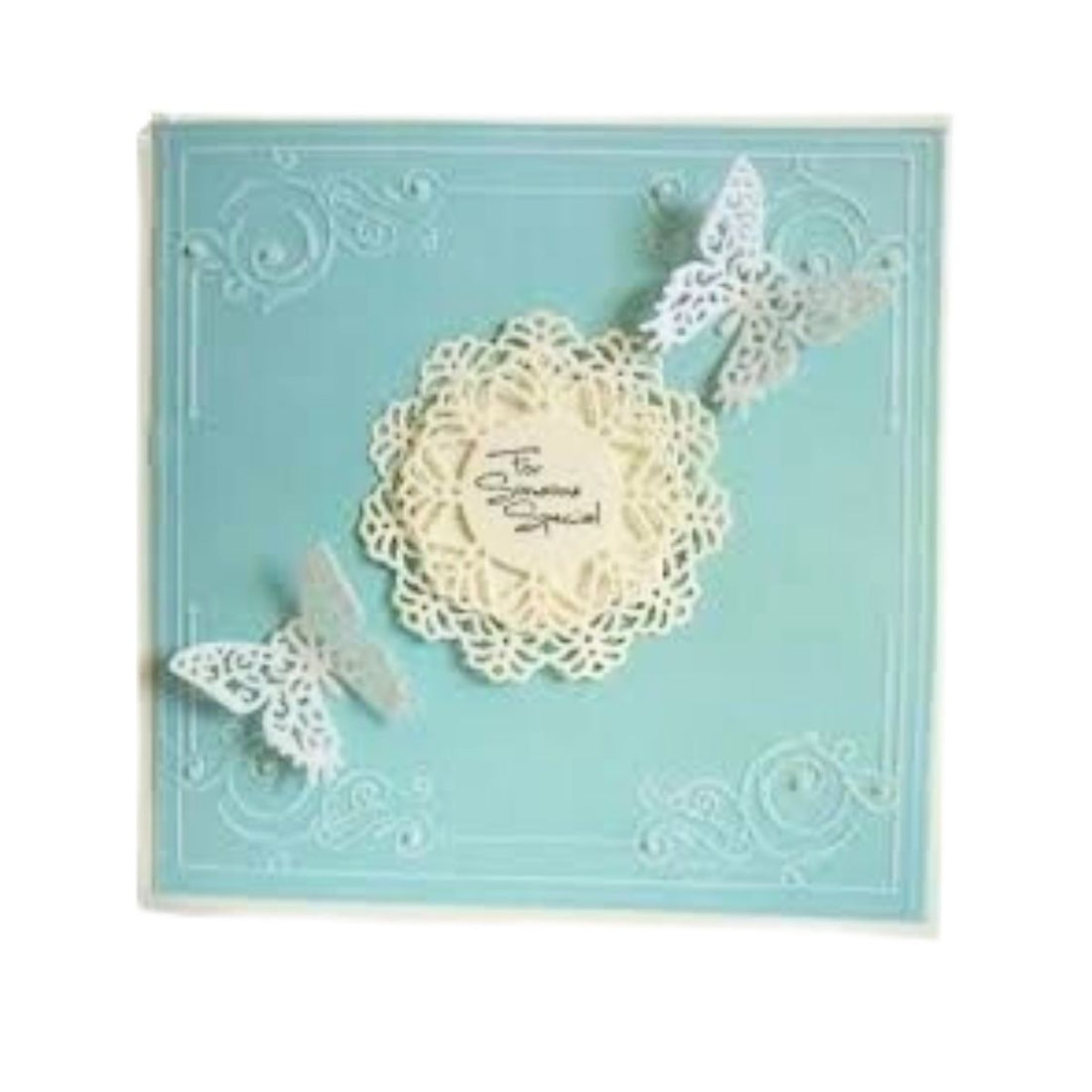 Embossalicious Regency Frame 8" x 8" / Folder de Grabado Grande Marco Decorado Folders de Grabado Crafter&