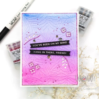 Tanzenite Embossing Powder / Polvo de Embossing Lila Descontinuado Wow!