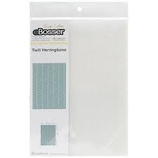 Twill Herringbone Embossing Folder Plus / Folder de Grabado Plus de Líneas Diagonales Dados de Corte / Suajes / Troqueles Craftwell