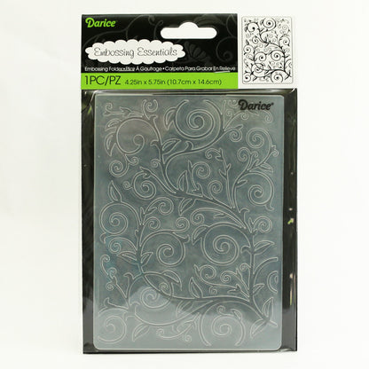 Vine Pattern Embossing / Folder de Grabado Diseño Enredadera Descontinuado Darice