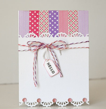 Washi Trendy Tape Bitty Blooms Summer / Cinta Adhesiva Descontinuado Queen&amp;Co