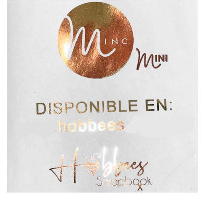 6" Minc Rose Gold Reactive Foil / Rollo de Papel Metalizado Oro Rosa Foil Reactivo Heidi Swapp