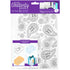 Clear Acrylic Stamps Paisley / Sellos de Polímero Sellos Docrafts