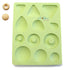 Bakeable Mold Cabochon / Molde Horneable Cabujón Herramientas para Modelado Sculpey