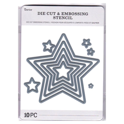 Nested Stars Dies / Suajes de Estrellas Descontinuado Darice