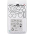 Wheel Card Dies with Clear Acrylic Stamp Set  / Suajes y Sellos de Adornos Para Tarjetas Descontinuado Sizzix
