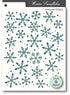 Winter Snowflakes Stencil / Plantilla De Copos de Nieve Descontinuado Memory Box