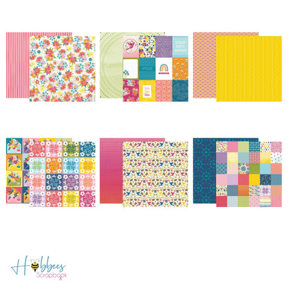 Wonders Paper Pad 12 x 12" / Block de Papel Mandalas y Flores Descontinuado American Crafts