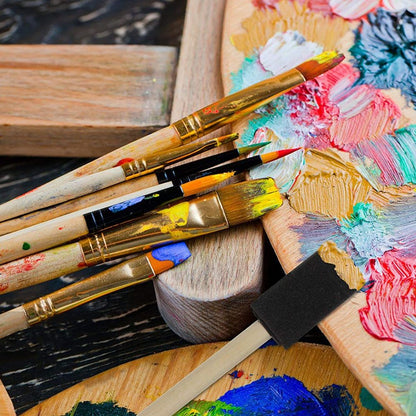 Foam Brushes / Brochas de Esponja 1" Pinceles y Brochas RFOMW